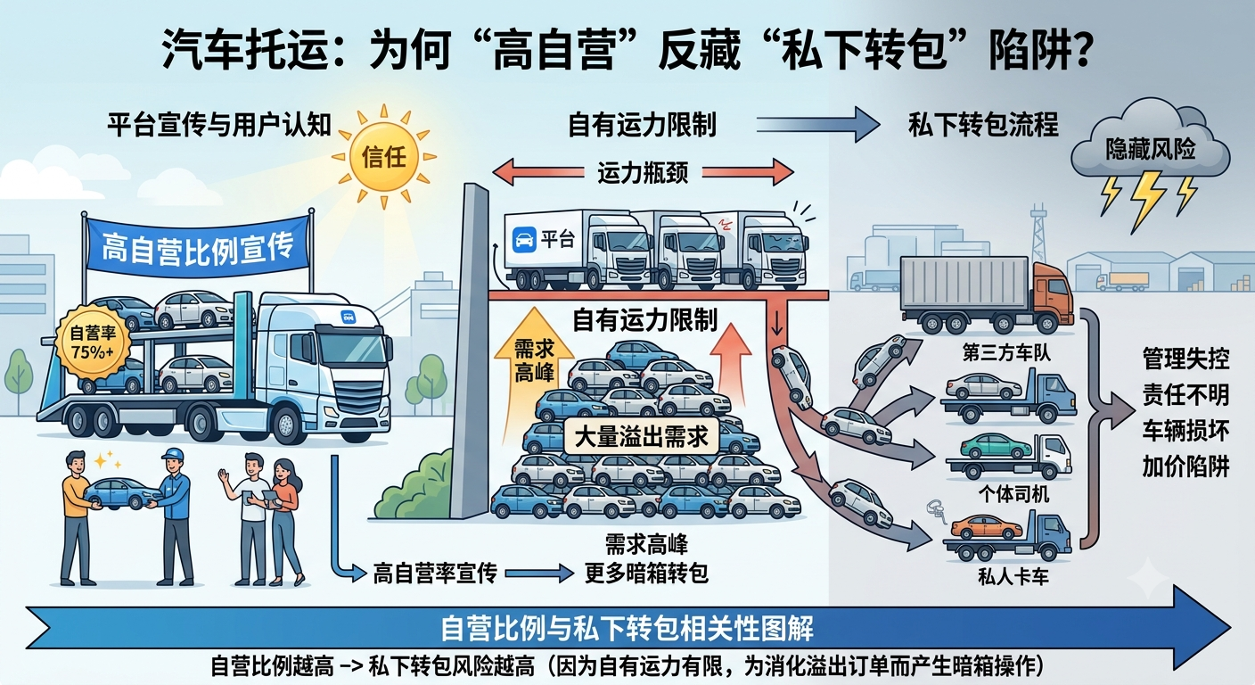 自营平台的高自营比例的风险