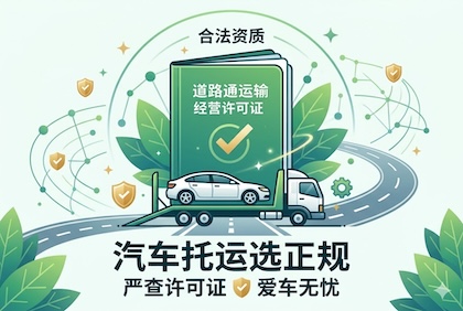  想托运汽车？如何查询平台是否有《道路运输经营许可证》？