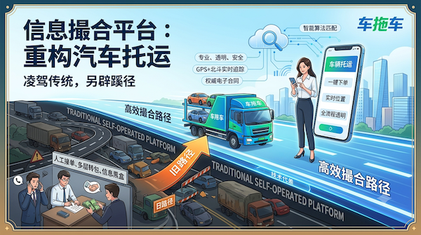 车拖车(CheTuoChe)如何通过技术手段让汽车托运像发快递一样简单!